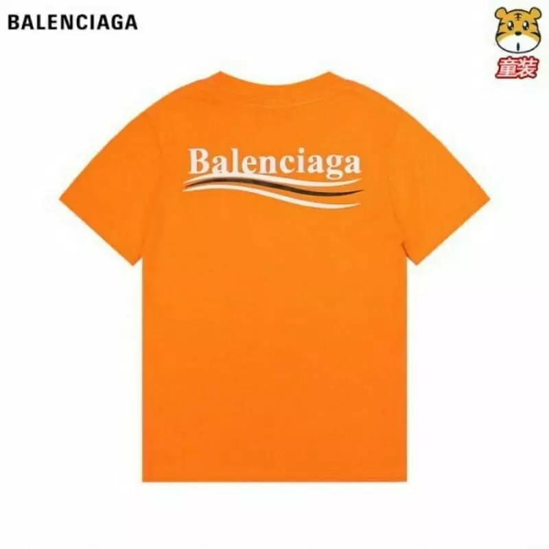 balenciaga enfants t-shirt manches courtes pour enfants s_a6a331